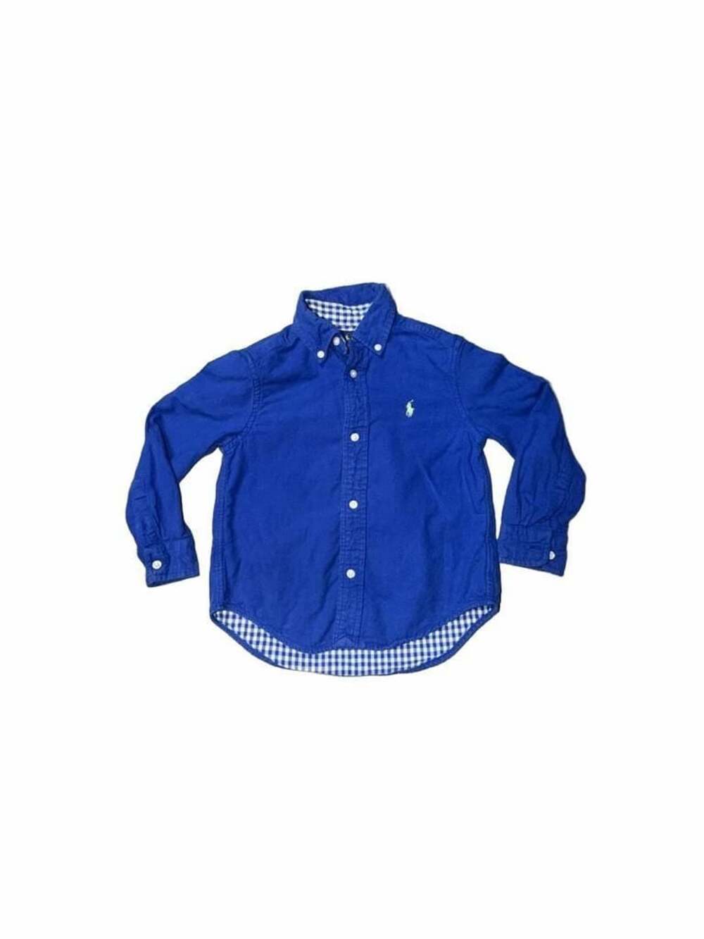 Polo Ralph Lauren Button Down Shirt Size 3T Blue